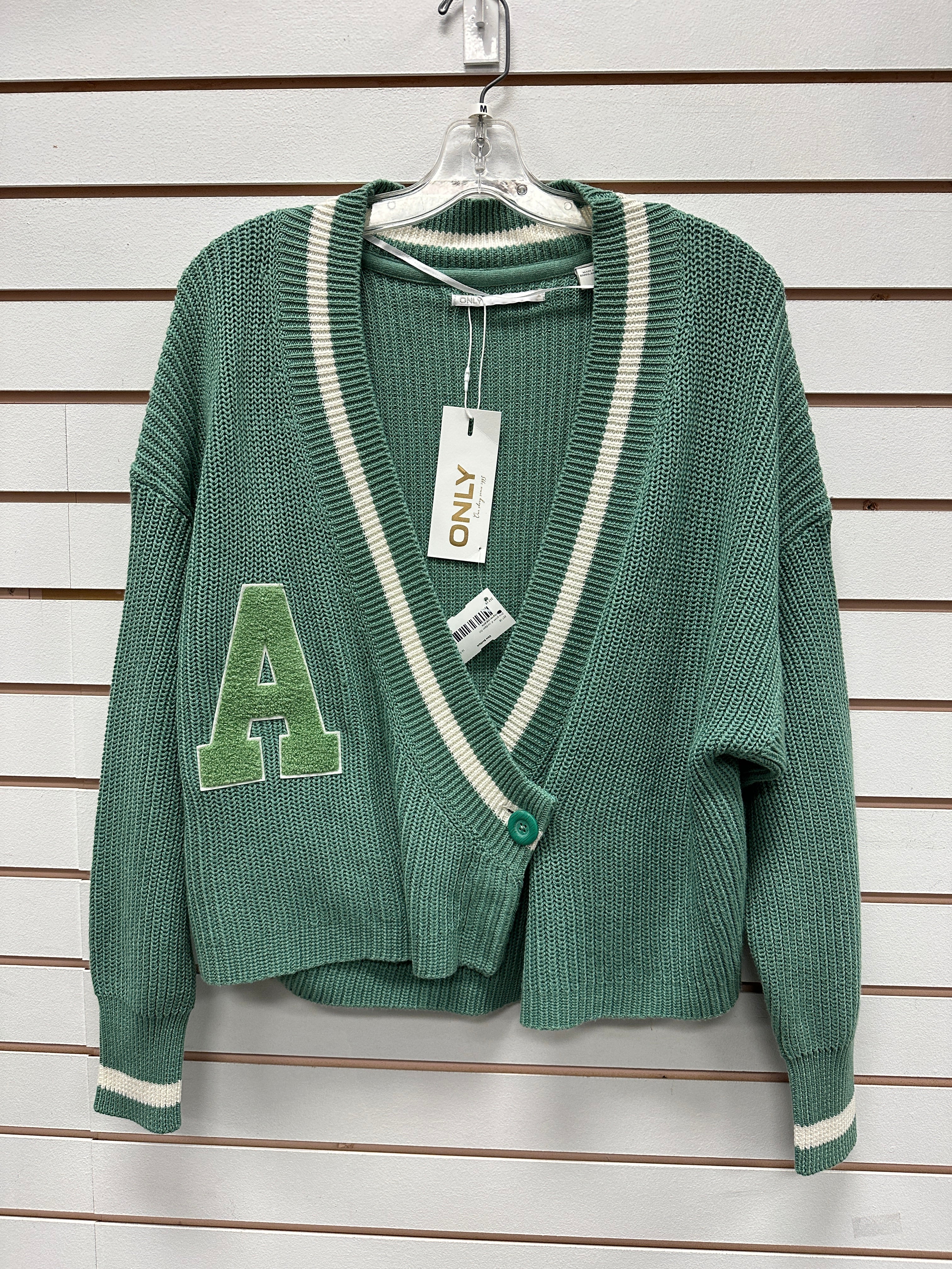 Only sea Green 'A' Cardigan (M)